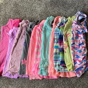 Girls size 7/8 tank tops